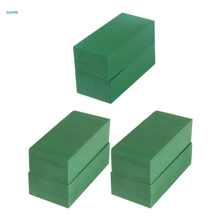Floral%20Foam%20Block%20Portable%20Multifunction%20Flower%20Arrangement%20Bricks%20Practical%20Creative%20Square%20Green%20Home%20Office%20Festival%20Florist%20Ornament%20,%202%20Pieces%20-%20Image%202