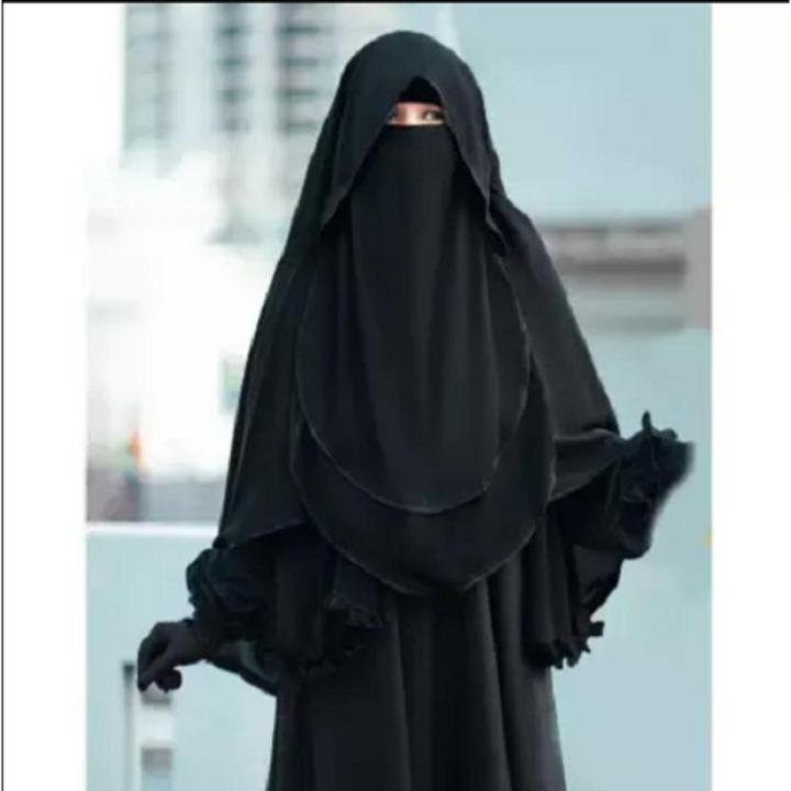 Butterfly Hoodie Niqab Muslim Women'S Prayer Hijab Burqa Shawl