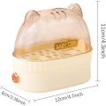 【COOL】 Cute Automatic Power Off Egg Boiler Machine Egg Poacher Cat Shape Electric Boiled Egg Maker Food Steamer Breakfast Machine Home Kitchen. 