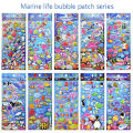 Sea Life Animal Shark Dolphin Fish Stereo 3D Bubble Sticker Diary Sticker Decoration Stationery Stickers Eatop.