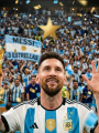 Argentina World Cup Embroidered Jersey 2026 Lightweight, Sweat-Free Thai Premium Fabric with Perfect Fit. 