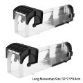 Reusable Mouse Trap No Kill Rats Cage Mousetrap Smart Mouse Trap For Mice Catcher Automatic Rat Traps Pet Control Accessories(2pcs).
