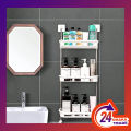 New look 3 Tier Multifunctional Kitchen & Bathroom Wall Hanging Storage Rack.