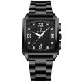 BINBOND Luxury Gold Watch Men Square Japan Quartz stainless steel Waterproof Sports Automatic Date Wrist Watches Relogio Masculi.