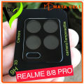 Realme 8 Pro Shield Latest Generation Curvy Border Glass Membrane HD Tempered Glass Camera Full Lens Protector. 