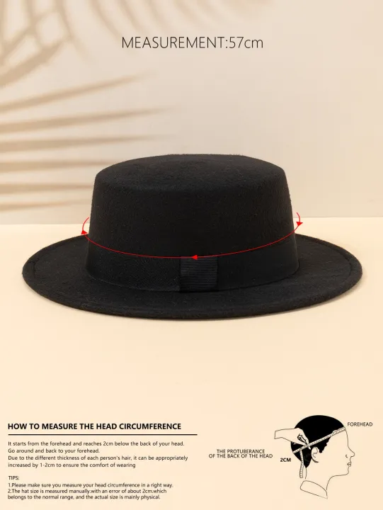 Hat%20Women's%20Woolen%20Top%20Hat%20Autumn%20and%20Winter%20Black%20Vintage%20Gentleman%20English%20Style%20Flat%20Top%20Stage%20Accessories%20Top%20Hat%20-%20Image%203