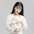 Lam Hold Tulip Sweet White Sheep Flower Soft Sugar Stuffed Hug Doll Plush Toy For Kid Girl Birthday Christmas Gift 1pc.