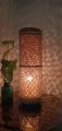 Eco Friendly Bamboo Made Round Shaped Table Lamp Shaded. 