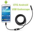 Smart USB EndoscopeJUSTUP 6 LED Waterproof Inspection Camera With 3.5m/16.4ft Snake Soft Wire For PCLaptops And Android Smartphones. 