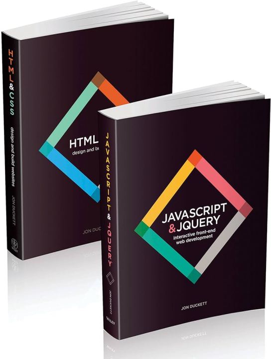 Web Design with HTML, CSS, JavaScript and jQuery Set by Jon Duckett