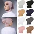 【Alien Alien】 Muslim Inner Cap Hijab For Women Solid Underscarf Hijab Undercap Scarf Turban Hat Islamic Muslim Hijabs Ready To Wear Headcover. 