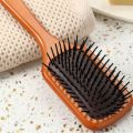 Aveda Wood Comb Professional Healthy Paddle Cushion Hair Loss Massage Brush Hairbrush Comb Scalp Hair Care Healthy Hair Brush. 