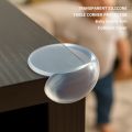 Transparent Silicone Table Corner Protector Baby Safety Anti Collision Cover 1pcs. 