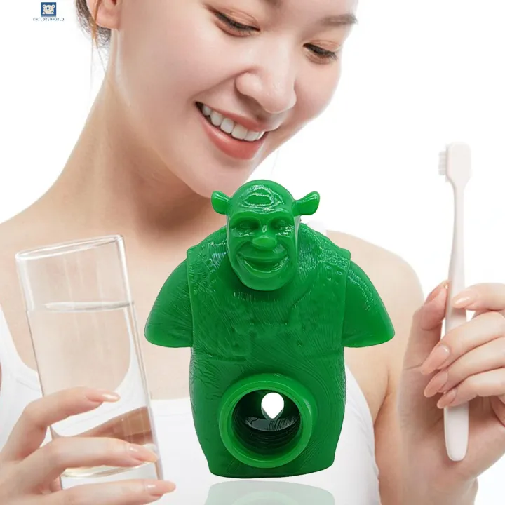 Childrenworld Fun Toothpaste Lid Adorable Gorilla Toothpaste Topper for Kids Fun Bathroom Accessory for Children Easy to Use Toothpaste Cover Home Bathroom Essential Kids Toothpaste Dispenser