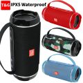TG116C/TG117 Bluetooth Speakers Portable Wireless Sound Box Waterproof Outdoor subwoofer Loudspeaker Stereo Supports TF Radio. 