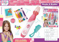 Factory direct sales 2023 new children's hair braider bead braiding machine set DIY fashion hair braiding hair accessories set.