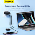 Baseus Cube Pro 3-port USB PD charger. 