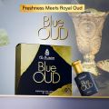 Blue Oud by Al-Nuaim Attar Roll On Non Alcoholic Long Lasting Perfume Oil - 9.9ML (Inspired By Ibrahim Al Qurashi Blue Oud). 