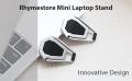 Adjustable Metal Laptop Stand with Cooling Bracket – Foldable Heat Dissipation Holder.