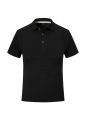 Summer short sleeved polo shirt, men's solid color lapel T-shirt, loose half sleeved T-shirt top. 
