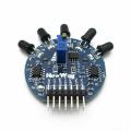 5 LED FLAME Sensor For Fire Detection Module 5 Way IR Flame Sensor Module Detector Smart Sense 5 Channel Flame Sensor With Digital Analog Signal Dual Output For Arduino 14 Pin Fire Fighting Light Detection. 