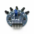 5 LED FLAME Sensor For Fire Detection Module 5 Way IR Flame Sensor Module Detector Smart Sense 5 Channel Flame Sensor With Digital Analog Signal Dual Output For Arduino 14 Pin Fire Fighting Light Detection. 