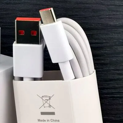 100% Xiaomi 6A Turbo Charger Cable Quick Charge Type C USB Line