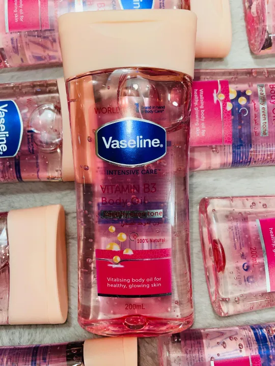 Vaseline%20Vitamin%20B3%20Body%20Oil%20Healthy%20Even%20Tone%20Intensive%20Care%20200ml%20UAE%20-%20Image%203