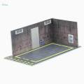 2pcs 1/24 Scale Car Model Diorama Parking Scenery DIY Car Garage. 