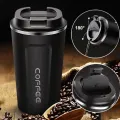 Stainless Steel Vacuum Coffee Cup Office Mug Creative Outdoor Leisure Car Cup Inva Gadget.