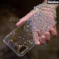 Phone case For Realme Note 60 Back cover Glitter Starry Sky Bling Ring Lanyard Shiny Transparent Holder Stand Girls Soft Cover For Realme Note 60 Cover cases. 