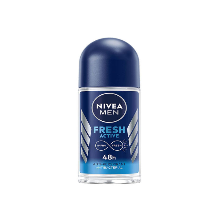 NIVEA MEN Fresh Active Anti-perspirant Deodorant Roll-on 25 Ml