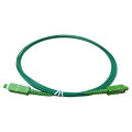 50PCS G65A2 1.6mm Optical Fiber Cable 4m SC APC Fiber Optic Patch Cord Simplex Single Mode Fiber Optic Patch Cable Green.