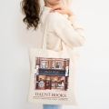 Daunt Books Tote Bag Shakespeare and Company Totes Canvas Shoulder Bag Aesthetics Shopping Bag Handbags Library Bag Back To Gift. 