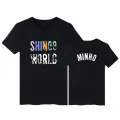 Shinee World T Shirt Kpop Fashion Men Women T Shirts Casual Summer Short Sleeve Tee Shirt Korean Style Plus Size T-shirt Tops. 