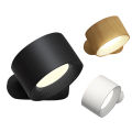 Wall Lights 360° Magnetic Ball Rotate LED Sconces USB Rechargeable Dimmable Touch Control Cordless Wall Mounted Reading Lamp For Bedside Home. 