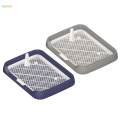 Dog Toilet Reusable Portable Litter Tray for Small Animals Puppy Rabbit gray. 