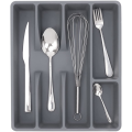 Storage Rack Utensil Organizer Cutlery Organizer Tray Plastic Flatware Organizers. 