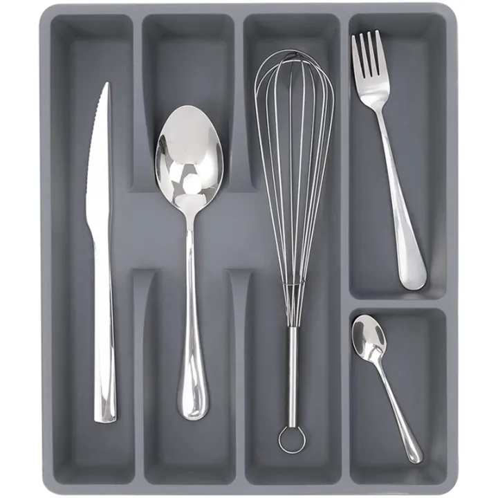 Storage%20Rack%20Utensil%20Organizer%20Cutlery%20Organizer%20Tray%20Plastic%20Flatware%20Organizers%20-%20Image%204