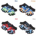 【In-Demand Item】 Outdoor Sports Child Kid Yoga Accessories Half Finger Mittens Bicycle Gloves Riding Hand Gloves.