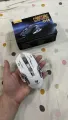 Wireless Gaming Mouse Rechargeable RGB Mouse Q13 White Mouse DPI Laptop Desktop PC OTG. 