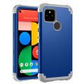 lthmy for Google Pixel 5 Case Full-Body Cover 3 in 1 Hybrid Hard PC & Soft Silicone Heavy Duty Rugged Bumper. 