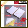 Sticker Paper A4 Size Self Adhesive Label white color 10 pcs - sticker.