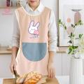 Cooking Apron Contrast Color Wear-resistant Cooking Apron. 