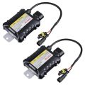 55W HID Bi Xenon Ballast 12V Digital Slim Ballast Fast Bright Electronic Ballast for H1 H3 H3C H4-1 H4-2 H7 H8 9005 9006. 