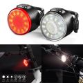 BUCKLOS Bike Light Set Rechargeable Bike Light Warning Taillight LED Waterproof Highlight Taillight Front Rear Bicycle Lamps. 