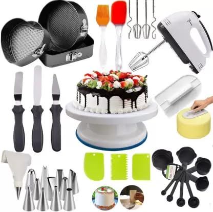 Cake Decorating Tools Combo Set Essential Kit For Cake Making