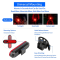 8Pack USB Rechargeable Front and Rear LED Bike Tail Light Bicycle Light Bike Headlight for Road Bike Cycling.