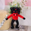 Cross-border hot selling skibidi toilet plush In Stock Spoof Toilet Man Plush Toy Stereo Doll.