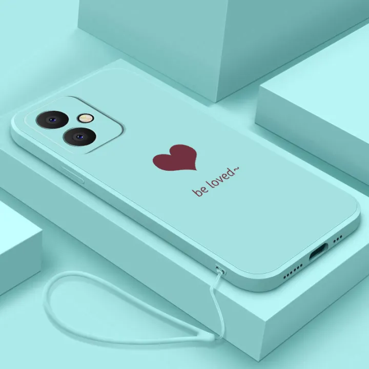 VIVO%20Y27%204G%20Stylish%20Love%20Heart%20Rubber%20Phone%20Cover%20Liquid%20Silicon%20Case%20Shockproof%20Casing%20-%20Image%205